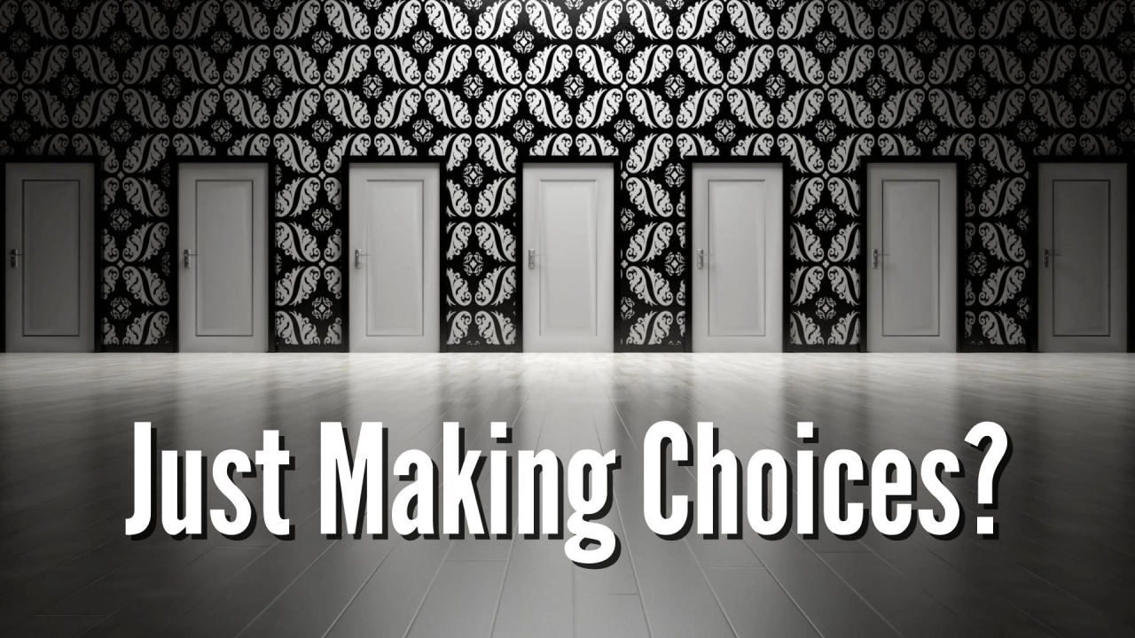 Just Making Choices?